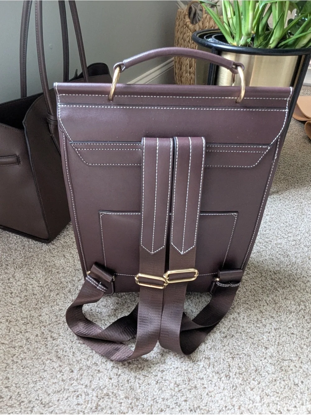Genuine Leather Backpack